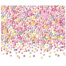 MINI BOMBONELE PAREILS MULTICOLORE SHINY COLOURED PEARLS BARBARA DECOR 100 GRAME